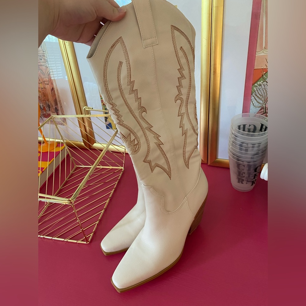 Cowgirl boots!